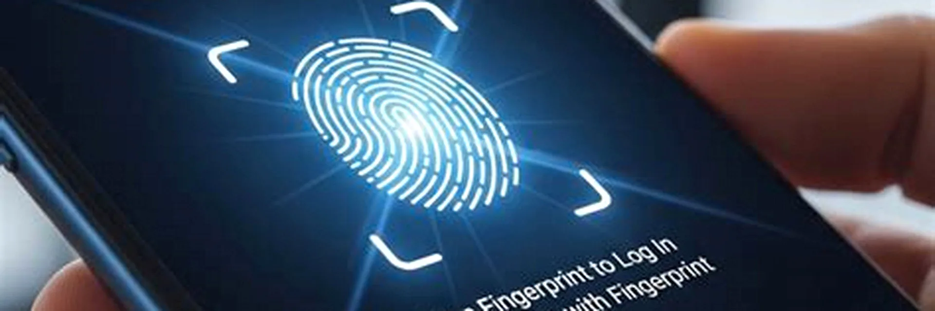 Calypso Casino login secured by fingerprint authentication on a smartphone